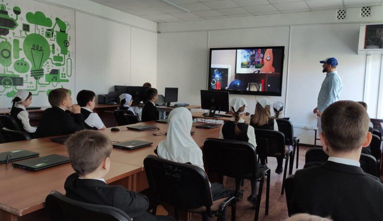 ЧЕЧНЯ. В рамках проекта «Киноуроки в школах России» чеченским школьникам показали фильм про космос