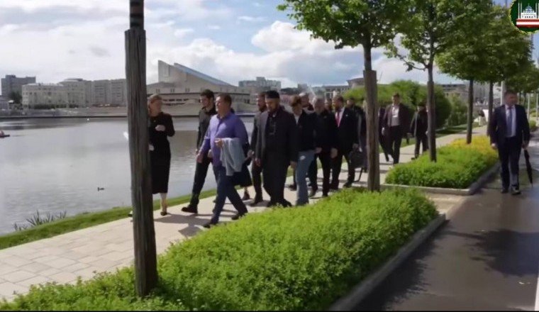 ЧЕЧНЯ. Хас-Магомед Кадыров посетил объекты жилищно-коммунального хозяйства Казани