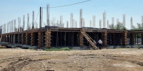 ДАГЕСТАН. В райцентре Кайтагского района строится новый детский сад на 150 мест