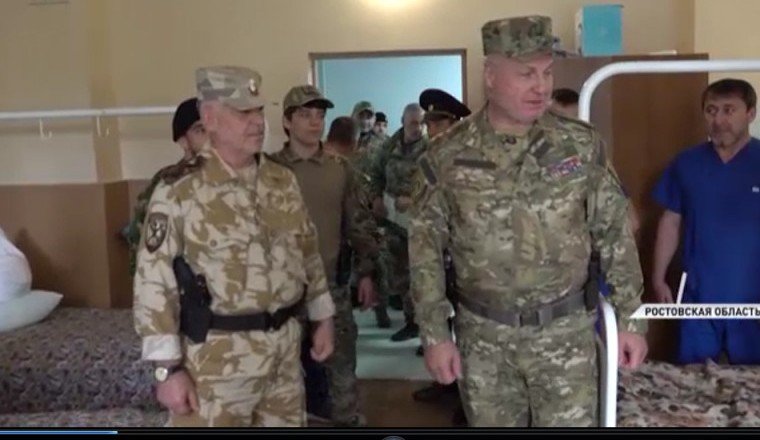 ЧЕЧНЯ. Руслан Алханов и Сергей Бачурин посетили в госпитале чеченских бойцов