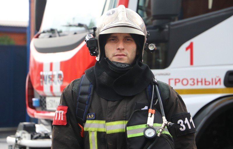 ЧЕЧНЯ. В ЧР определили лучшего начальника караула пожарно-спасательного подразделения