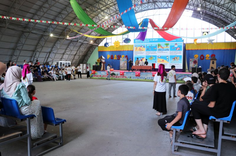 ЧЕЧНЯ. В детских лагерях региона проводят уроки безопасности
