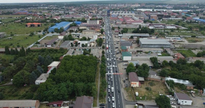 ИНГУШЕТИЯ. В Ингушетии в Назрани завершился капитальный ремонт улицы Чеченская