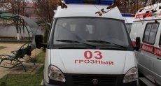 ЧЕЧНЯ.  Пострадавший в ДТП водитель «Ауди» доставлен в больницу