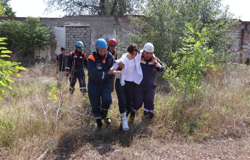 ЧЕЧНЯ. Спасатели из Чеченской Республики прошли плановую аттестацию