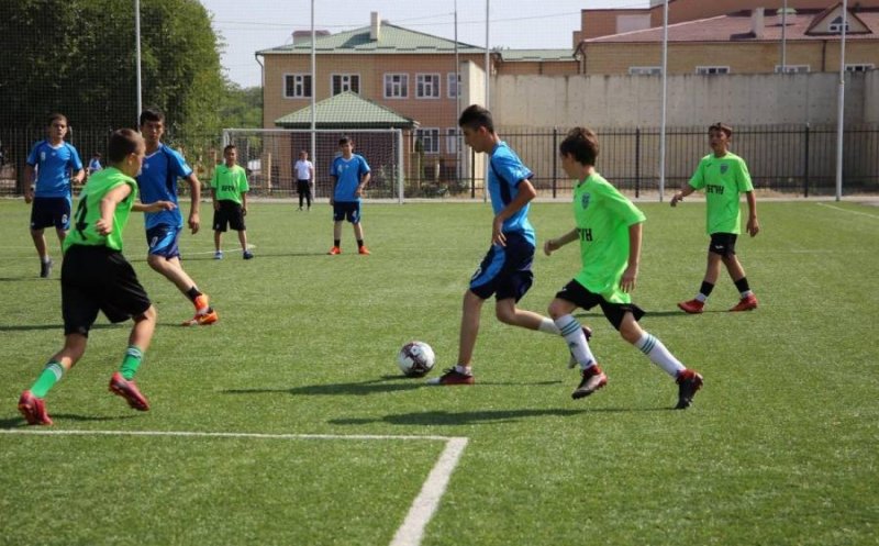 ЧЕЧНЯ. В республике прошли региональные этапы детского дворового футбола и баскетбола