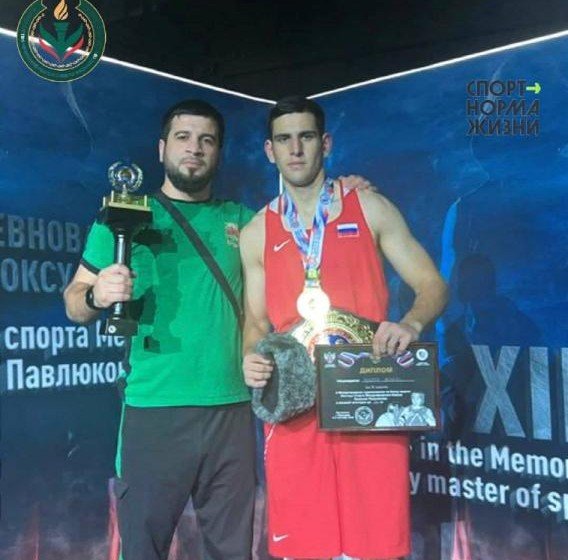 ЧЕЧНЯ.  Ахмед Расуев одержал победу на Международном турнире по боксу в Краснодаре