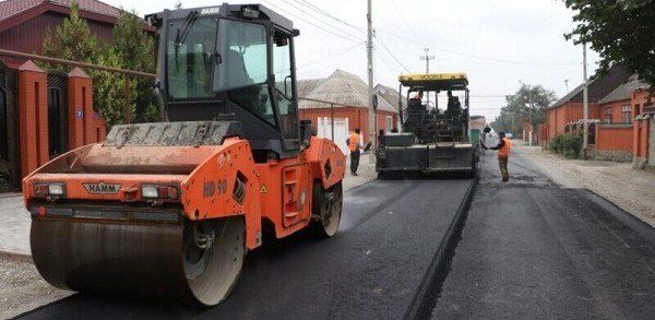 ЧЕЧНЯ. В Аргуне завершаются ремонтные работы на объектах дорожного нацпроекта 2022 года