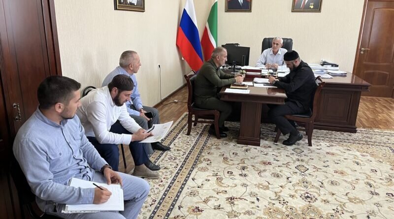 ЧЕЧНЯ.  В Минавтодоре Чеченской Республики обсудили ход реализации дорожного нацпроекта