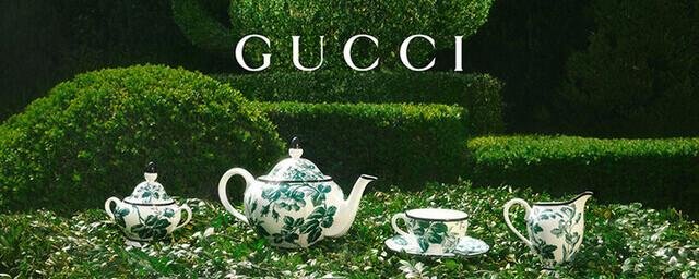 Gucci показали новую коллекцию предметов декора «Сад наслаждений»
