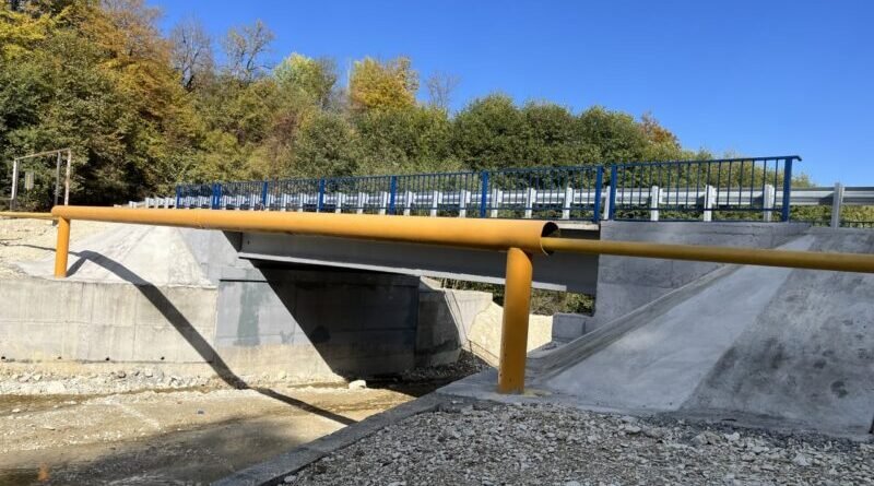 ЧЕЧНЯ.  В Чеченской Республике в рамках нацпроекта  реконструирован мост на подъезде к селу Сельментаузен