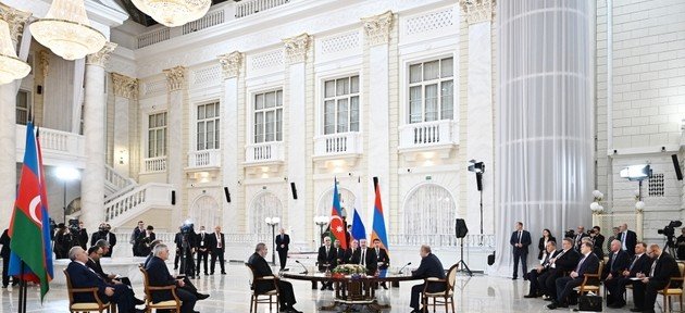 АЗЕРБАЙДЖАН. Встреча Путина, Алиева и Пашиняна стартовала в Сочи