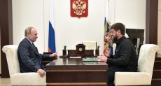 ЧЕЧНЯ.  Путин встретился с Кадыровым