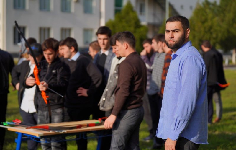 ЧЕЧНЯ. в ЧГПУ стартовали соревнования среди студентов по стрельбе из лука