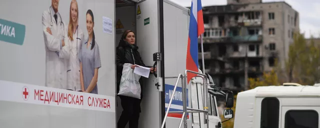 Мобильный кардиокомплекс с московскими врачами прибыл в Мариуполь