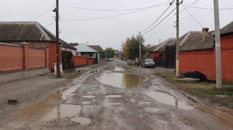 ЧЕЧНЯ.  В  Ахматовском районе Грозного в 2023 году в рамках дорожного нацпроекта отремонтируют более 10 км дорог