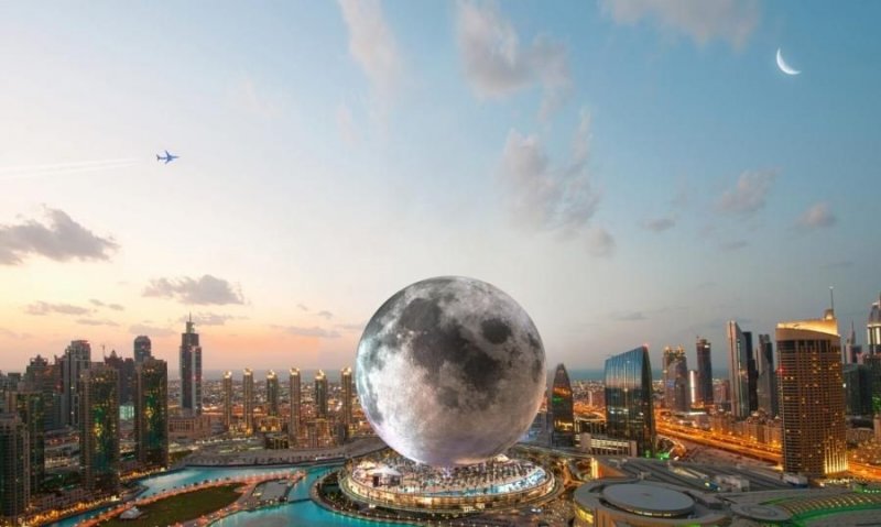 В Дубае появится здание в форме луны