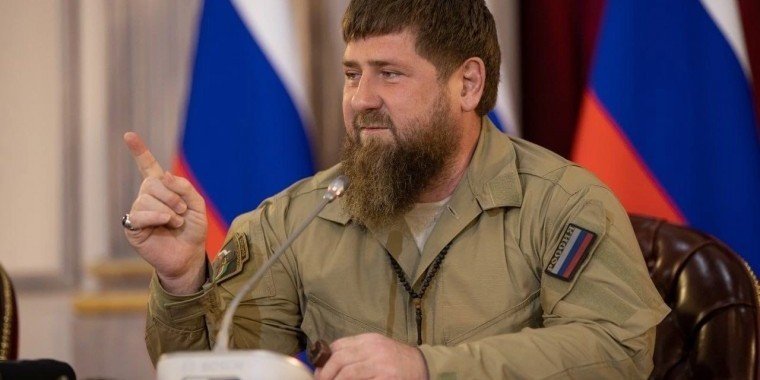 ЧЕЧНЯ. Рамзан Кадыров показал построение чеченцев в зоне СВО