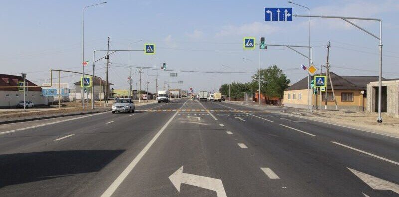 ЧЕЧНЯ.  ТОП-5 дорожных  объектов нацпроекта 2022 года Чеченской Республики  
