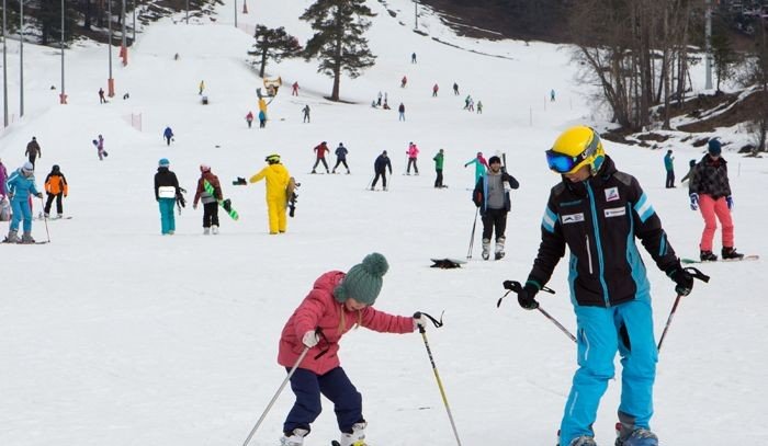 Курорты Сочи открыли горнолыжные трассы