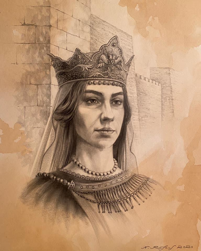 Парандзем - царица Армении.