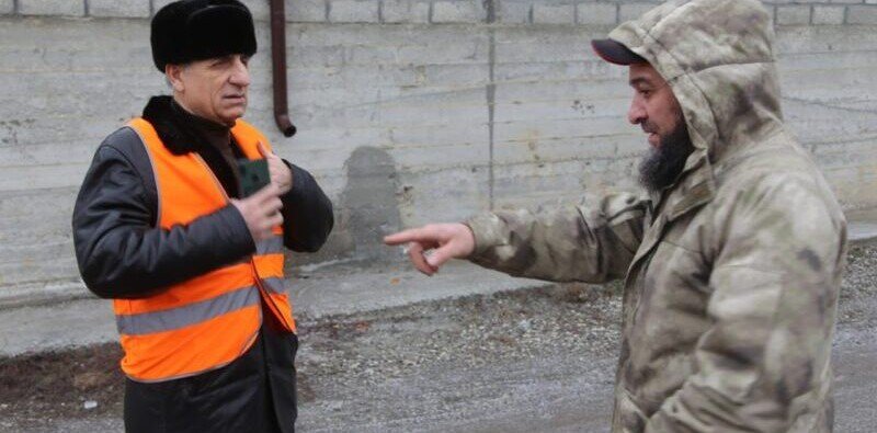 ЧЕЧНЯ.  Общественники побывали на улице Тобольская в Грозном