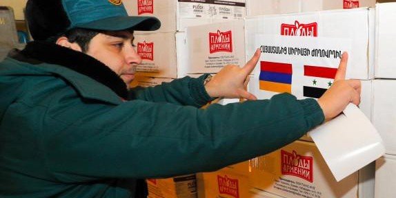 Сирия поблагодарила Армению и другие страны за помощь после землетрясения