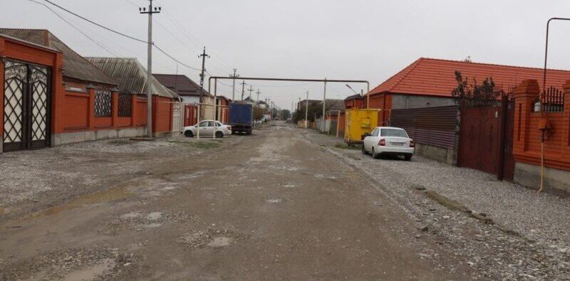 ЧЕЧНЯ.  В Ахматовском районе Грозного отремонтируют улицу Шалинская