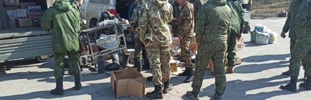 ЧЕЧНЯ. Чечня передала в Донбасс очередную партию гуманитарной помощи