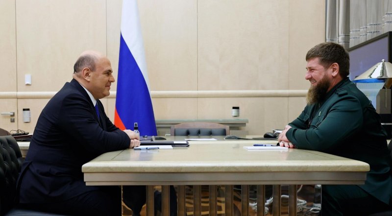 ЧЕЧНЯ. Рамзан Кадыров провел встречу с Михаилом Мишустиным
