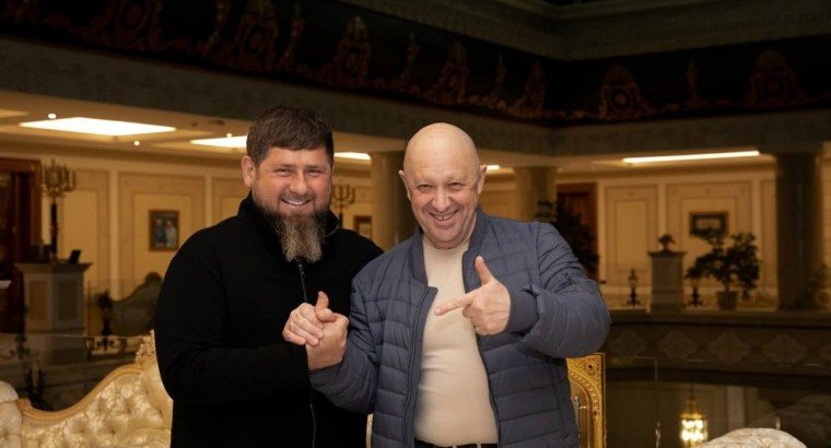 ЧЕЧНЯ. Рамзан Кадыров встретился с Евгением Пригожиным