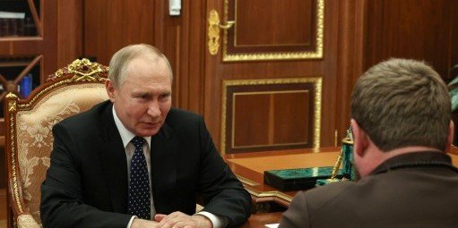 ЧЕЧНЯ. Кадыров опубликовал памятное фото глав СКФО с Верховным Главнокомандующим