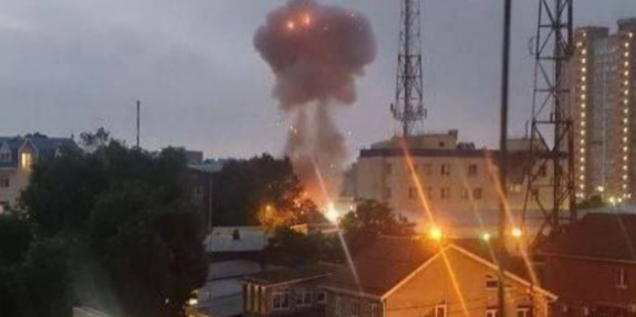 СМИ сообщают об атаке беспилотников на Краснодар