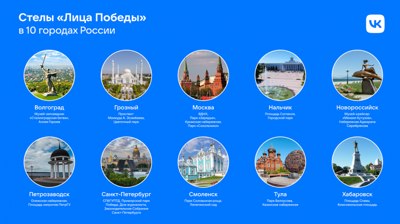 «Вконтакте» проведет День Победы вместе с пользователями