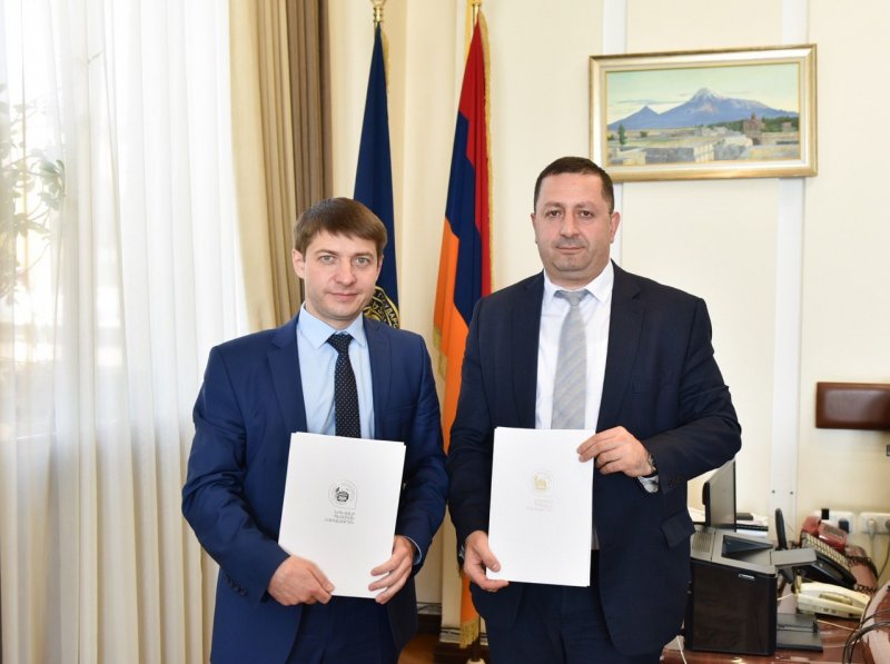 АРМЕНИЯ. СКФУ развивает с университетами Армении