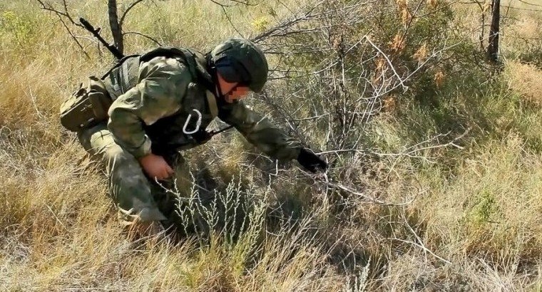 ЧЕЧНЯ. В республике  уничтожен тайник с оружием и боеприпасами