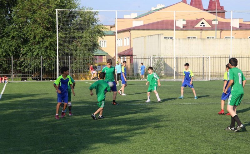 ЧЕЧНЯ. В республике проходит фестиваль детского дворового футбола