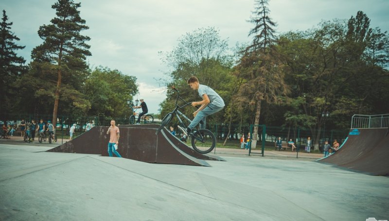 Обновленный скейт-парк в Невинномысске