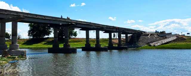 АСТРАХАНЬ. В Астраханской области мост через ерик Казачий сдадут в эксплуатацию в 2024 году