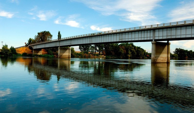 ЧЕЧНЯ. В республике реконструируют мост через реку Асса