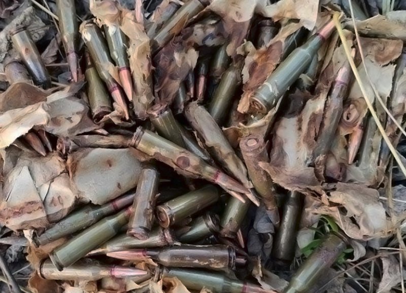 ИНГУШЕТИЯ. В Ингушетии военнослужащие из ОГВ(с) уничтожили старые тайники с боеприпасами