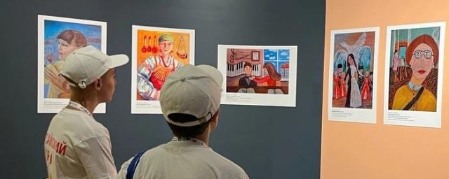 КАЛМЫКИЯ. Картина школьницы из Калмыкии стала частью экспозиции в Новой Третьяковке