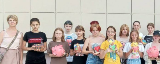 КАЛМЫКИЯ. В Калмыкии состоялись творческие мастер-классы для детей из ЛНР