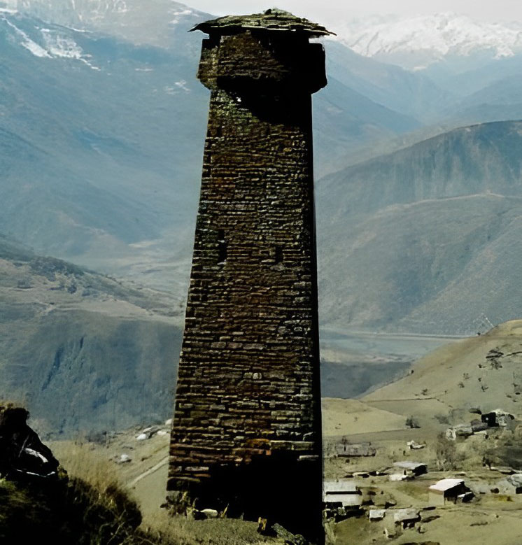 ЧЕЧНЯ. Знаете ли вы , что самой древней из сохранившихся башен Чечни около 1000 лет?
