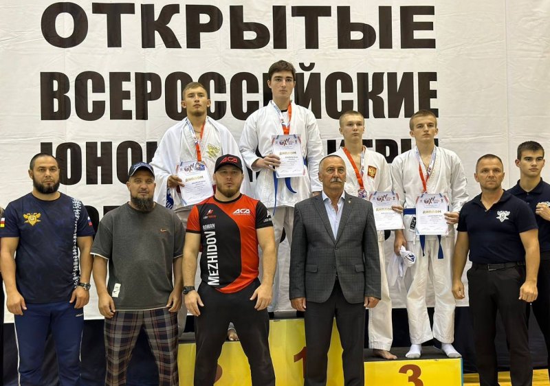 ЧЕЧНЯ. Чеченские спортсмены показали в Анапе блестящие результаты на соревнованиях по рукопашному бою