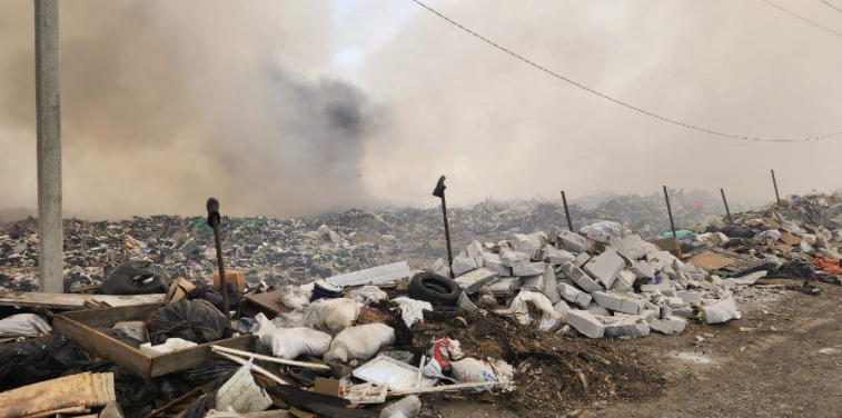 ИНГУШЕТИЯ. В Ингушетиине могут потушить пожар на мусорном полигоне