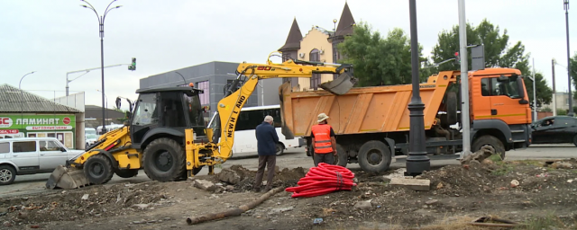 КБР. В Нальчике проходит капитальный ремонт улиц Кабардинская и Осетинская
