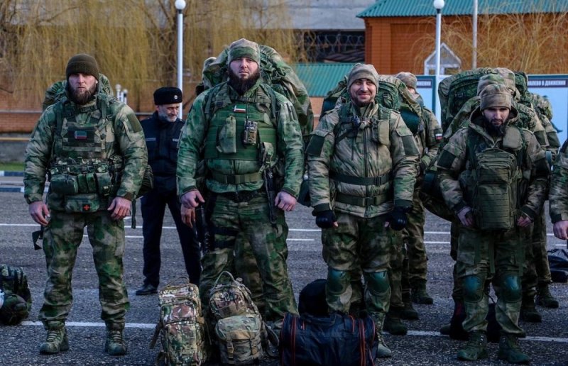 ЧЕЧНЯ. Чеченские бойцы в Кременском направлении непрерывно отрабатывают позиции противника