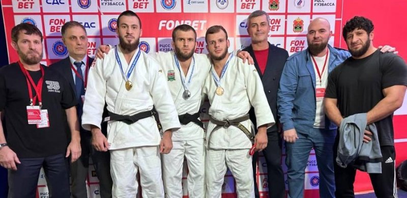 ЧЕЧНЯ. Чеченские спортсмены завоевали 6 медалей на чемпионате России по дзюдо среди мужчин