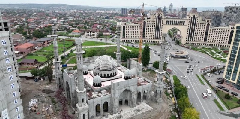 ЧЕЧНЯ. В Байсангуровском районе Грозного возводится новая мечеть